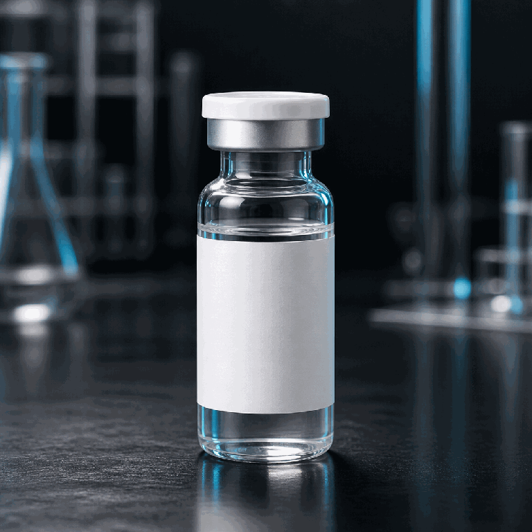 Benzyl Alcohol research vial