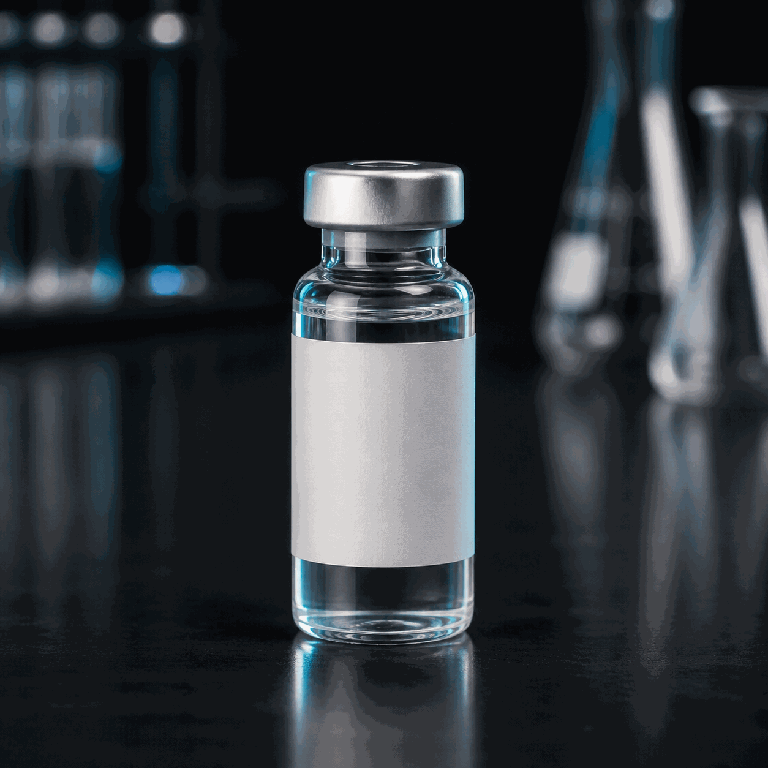 Crystagen research vial