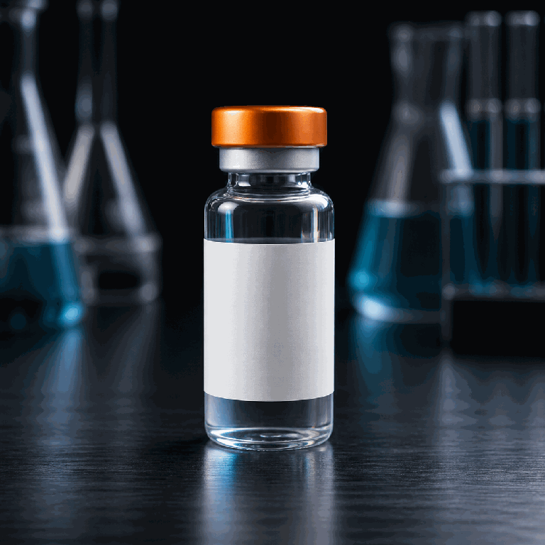 Insulin research vial