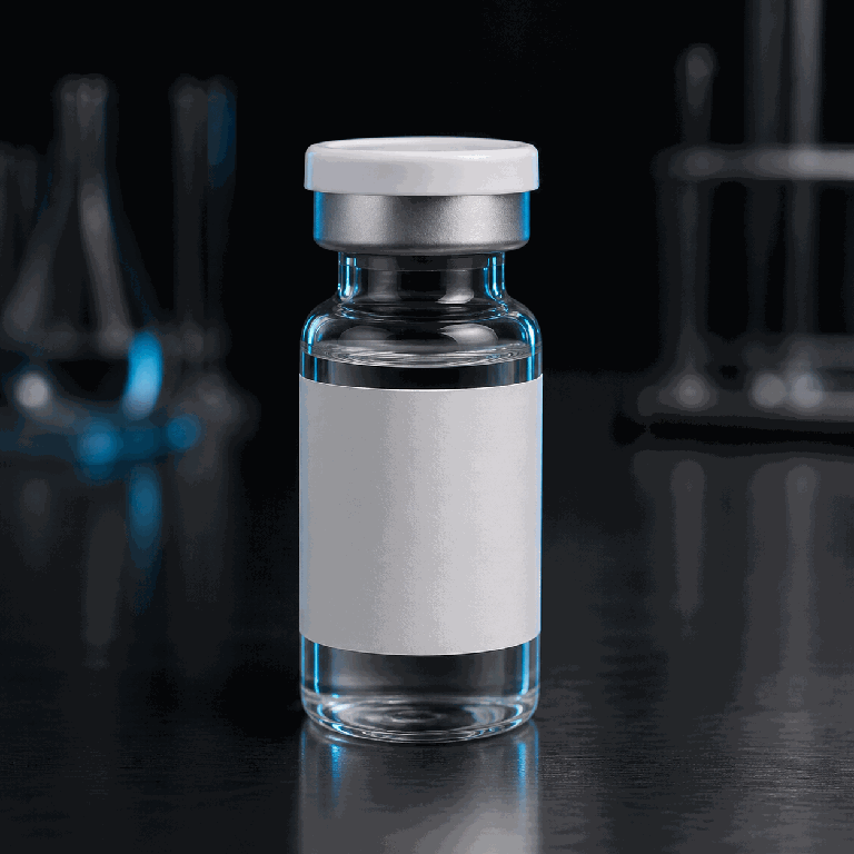 Selank research vial