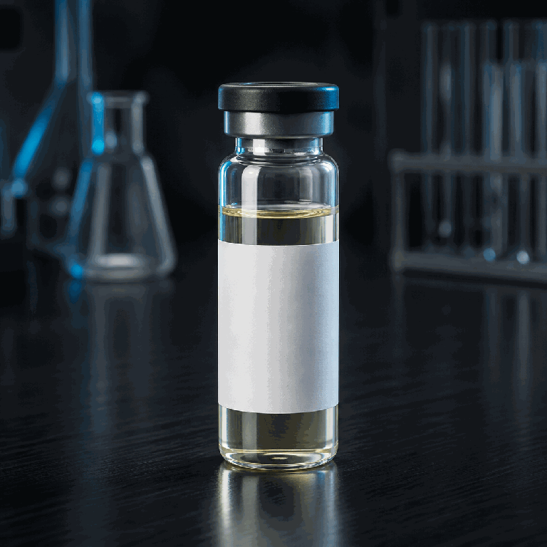 Testosterone Base research vial