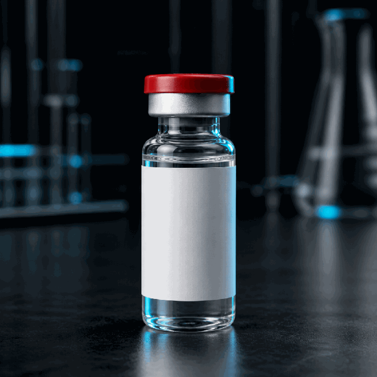 Testagen research vial